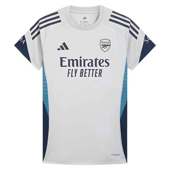 2025-2026 Arsenal Training Shirt (Grey Two) - Womens