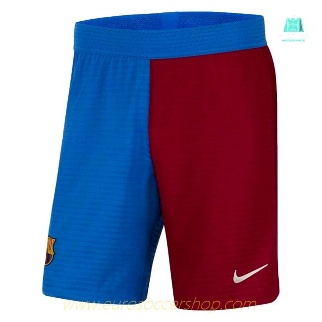 2021-2022 Barcelona Vapor Home Shorts (Blue)