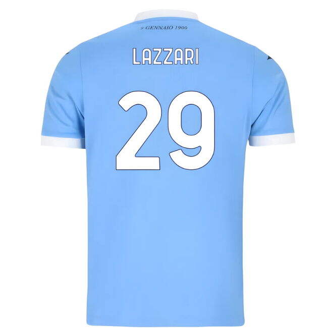 2025-2026 Lazio Home Shirt (Lazzari 29)