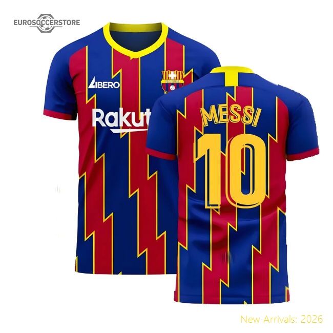 Best-Selling Catalonia 2025-2026 Home Concept Football Kit (Libero) (Messi