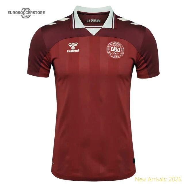 Denmark 2025-2026 Home Jersey - High-performance Breathable