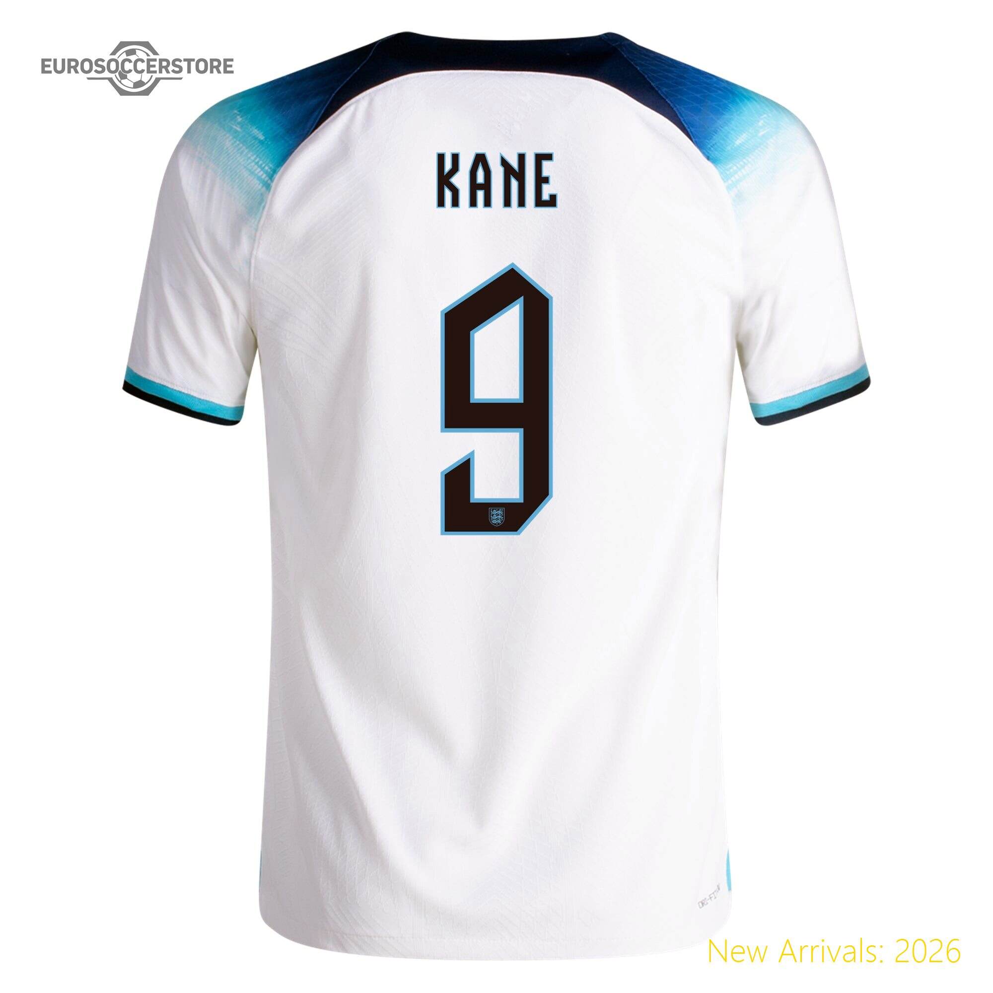 Men Eng Kane England Home Home High-quality Jersey 2022