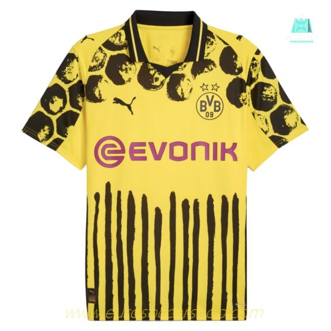 2025-2026 KIDSUPER x Borussia Dortmund CWC Home Shirt (Haaland 9)