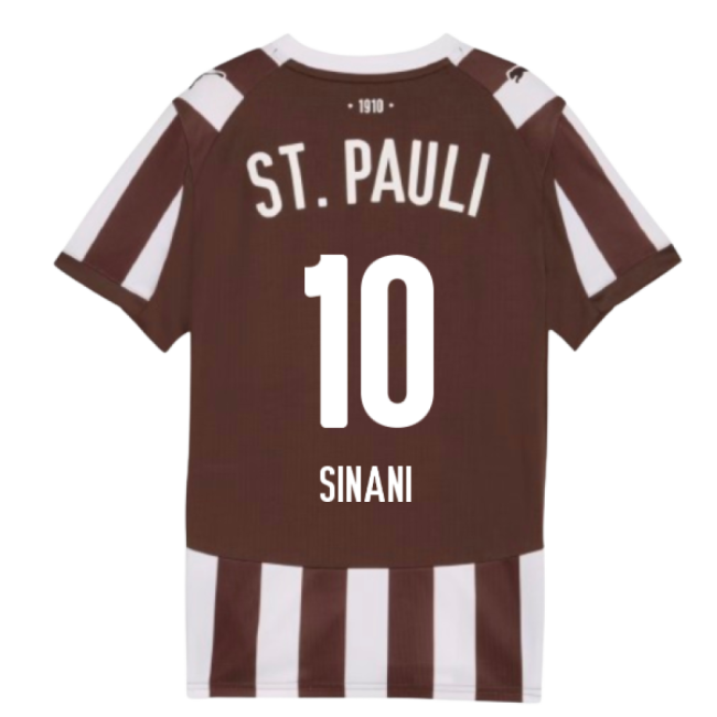 St Pauli 2025-2026 Home Shirt - (Youth