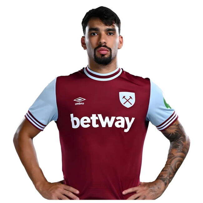 Top-Quality 2024-2025 WHU Home Authentic Jersey Adults Reasonable#284