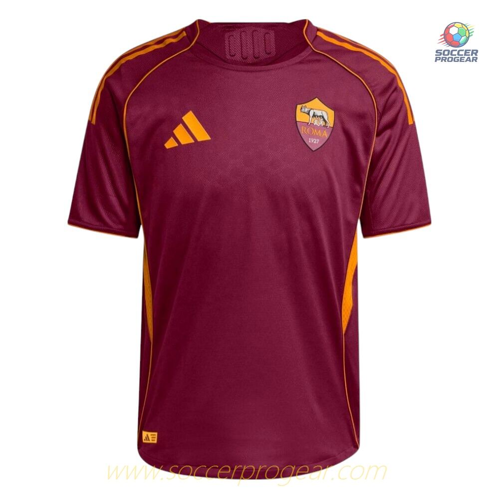 AS Roma Home Match Team Shirt 2025/26 Collection