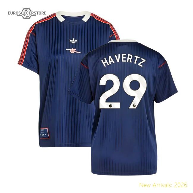 Premium Arsenal Terrace Icons Shirt (navy) (havertz 29) - Premium