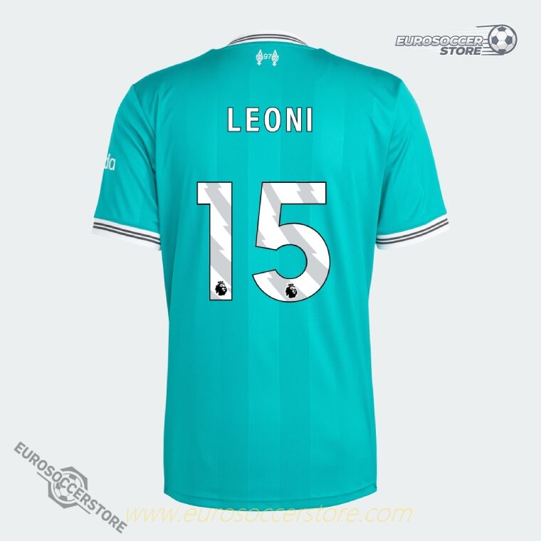 LEONI's Liverpool 15 Third Jersey for the 25-26 Season