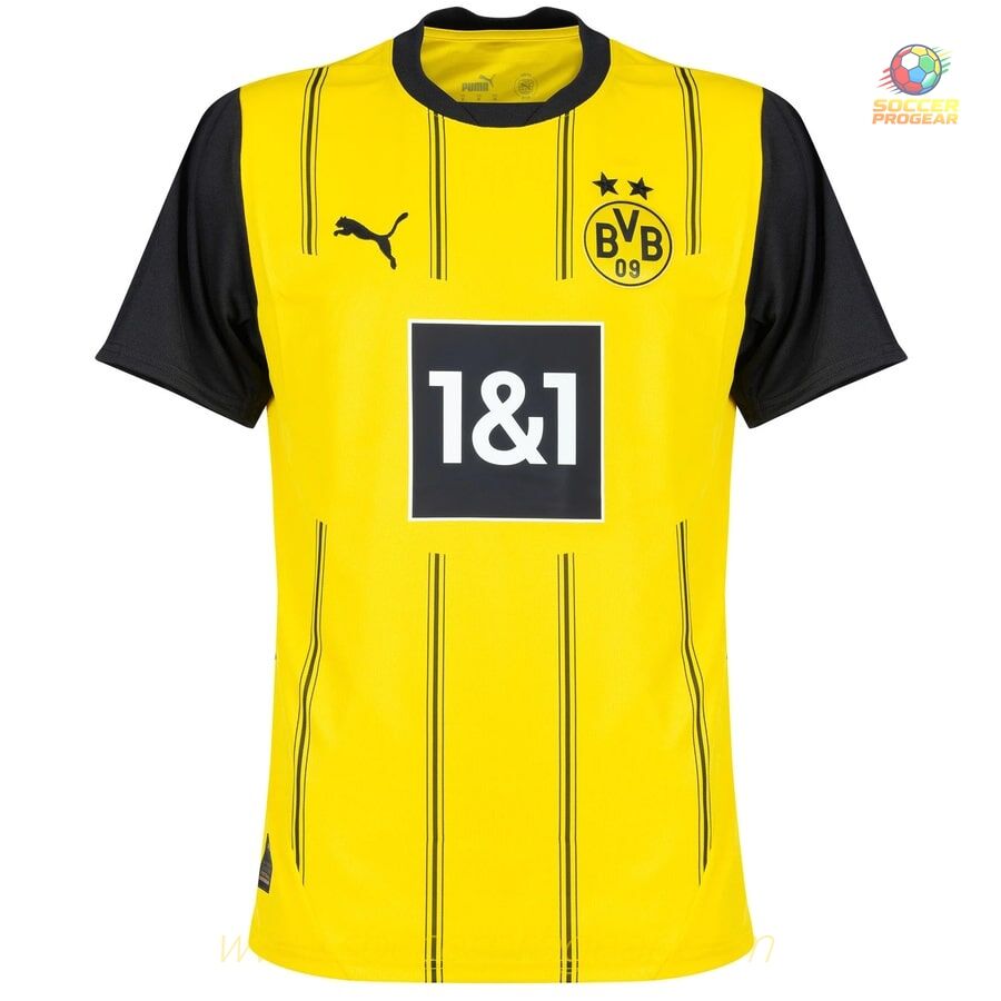 Soccer Team Shirt Soccer Uniform Children's Edition'sren's BVB Dortmund 2024-2025 Season Home Hummels