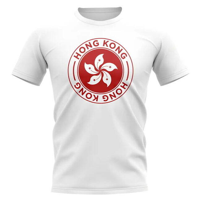 Hong Kong Football Badge T-Shirt (White)