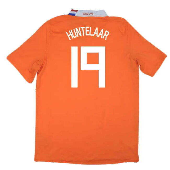And Value For Money Holland 2008-10 Home Shirt ((Excellent) M) (Huntelaar 19) Money Saving