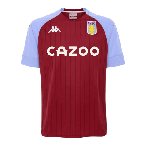 Cheap Aston Villa 20-21 Home Red Soccer Jersey Shirt - Official