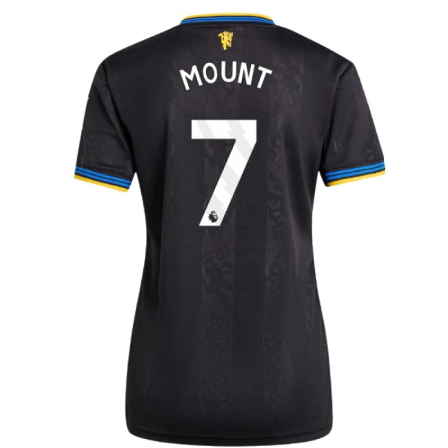 2025-20 Man Utd Authentic Third Football Shirt Mount 7 M Women S