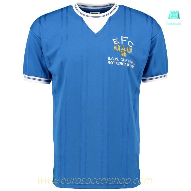 Score Draw Everton 1985 ECWC Final Home Shirt
