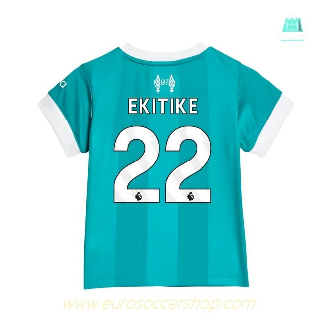 2025-2026 Liverpool Third Mini Kit (Ekitike 22)