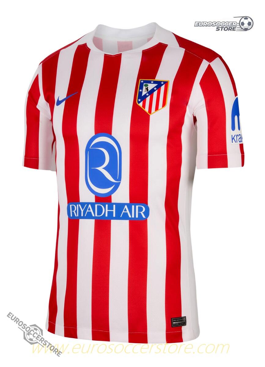 Atletico Madrid's 25-26 Season Home Football Jersey