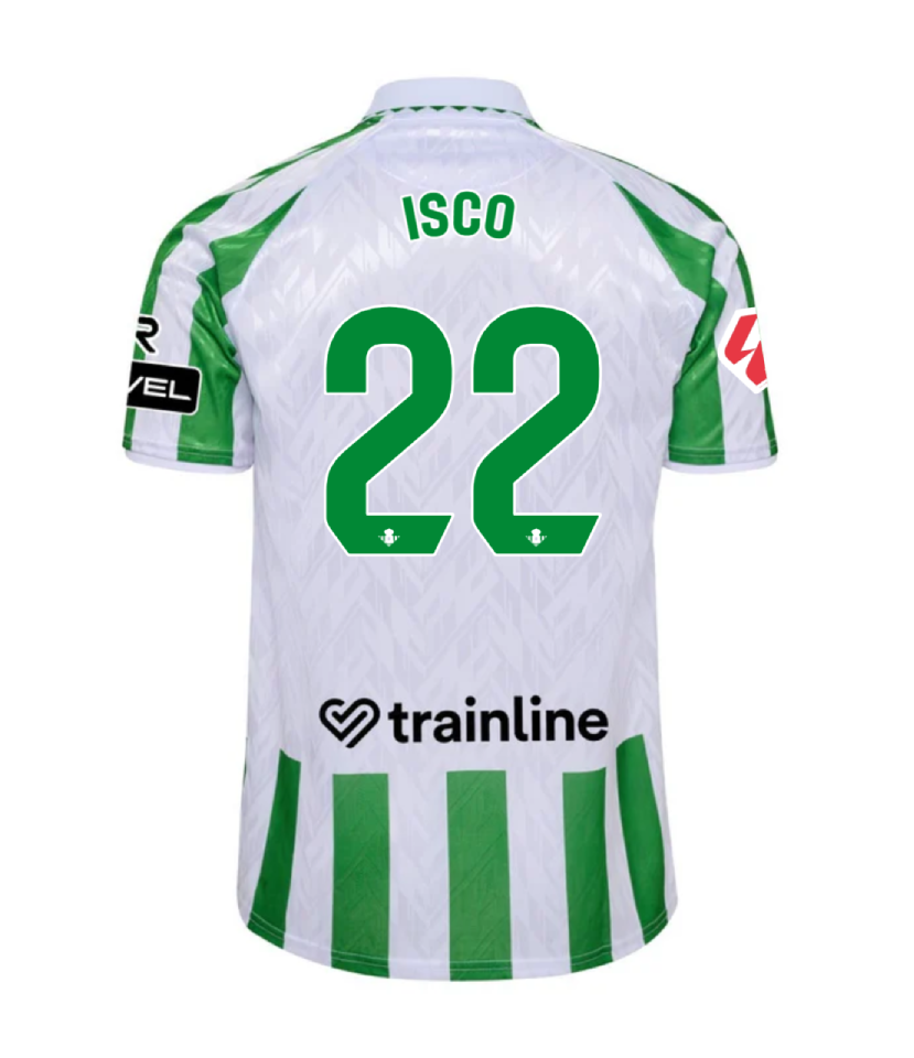 Real Betis ISCO 2022 Home Jersey for the 24-25 Season