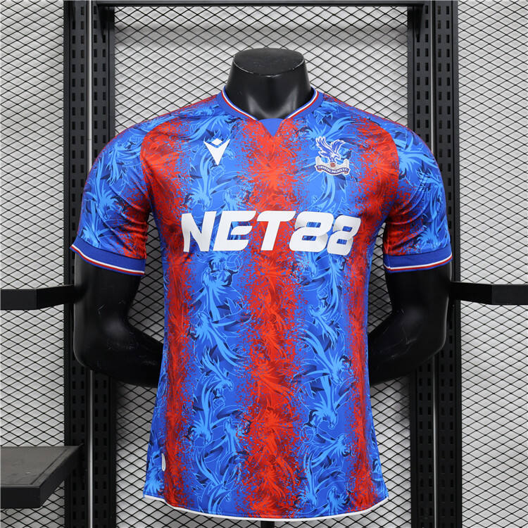 Official Authentic Crystal Palace 2425 Home Match Shirt