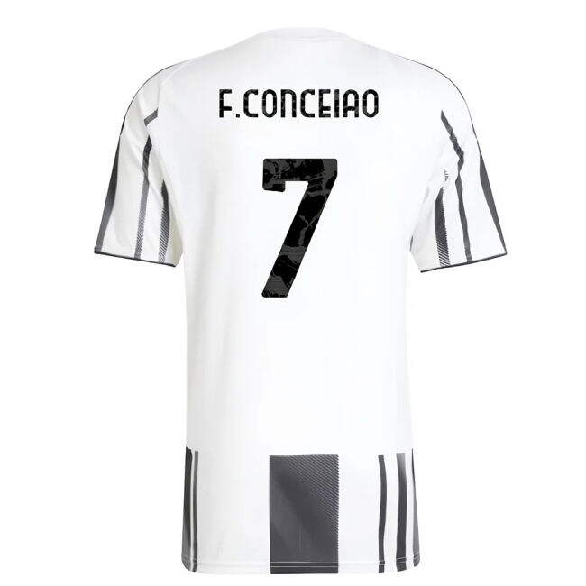 2025-2026 Juventus Home Contemporary Shirt (F.Conceiao 7)