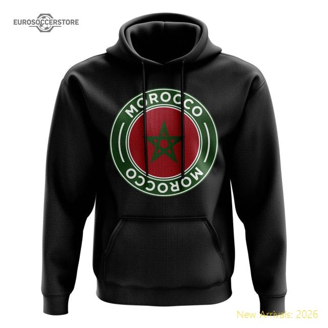 Morocco Football 20242025 Regular Hoodie  Top Lightweight
