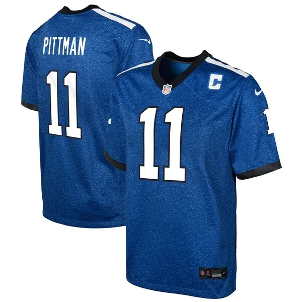 None Michael Pittman Game Jersey - Royal | NFL Player Jersey
