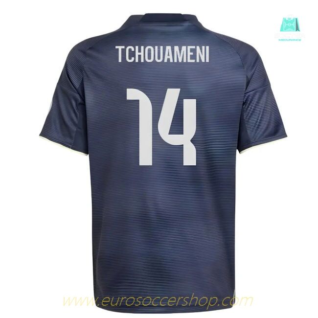 2025-2026 Real Madrid Away Shirt (Kids) (Tchouameni 14)