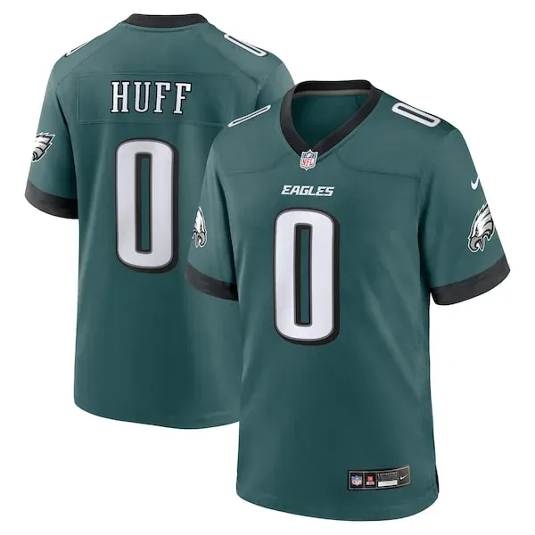None Bryce Huff Game Jersey - Green | NFL Player Jersey | NFL Football
