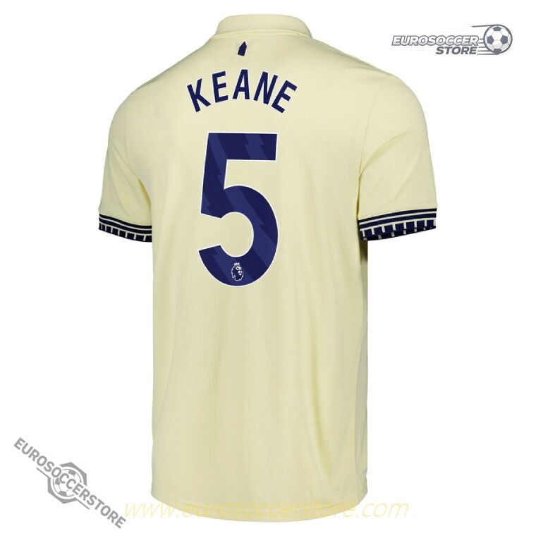 Everton's Away KEANE 5 Jersey for the 25-26 Season
