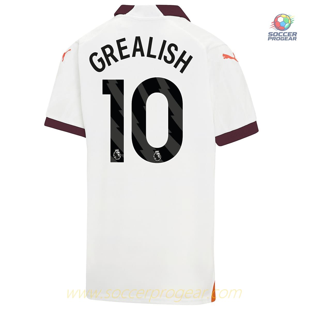 Manchester City Away Child Kit Shirt 2023 2024 Grealish
