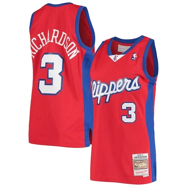 Quentin Richardson LAC Swingman Jersey - genuine stylish - Red