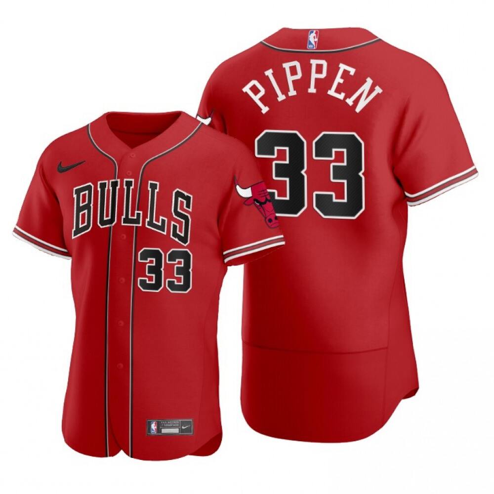 Jersey Chicago Bulls 33 Red - - NBA Collection