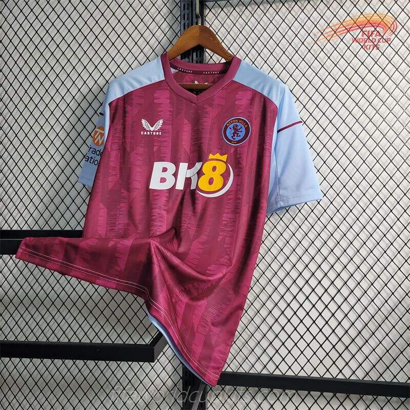 Aston Villa 23-24 Home Football Kit