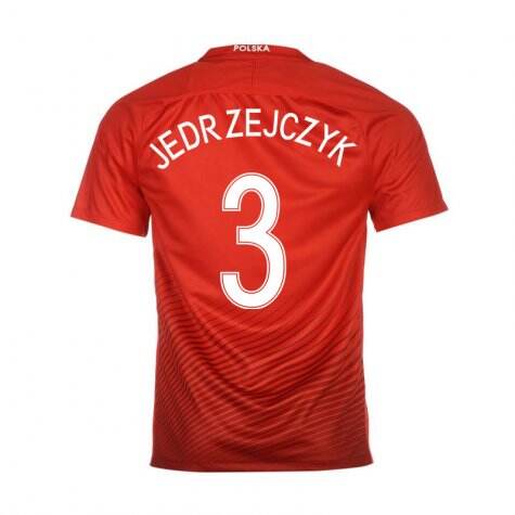 Poland Away 2016 Jedrzejczyk 3 Soccer Jersey Shirt - Official Replica
