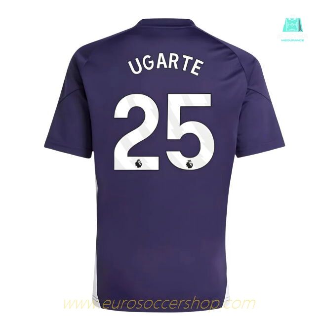 2025-2026 Man Utd Training Tee (Aurora Plum) (Ugarte 25)