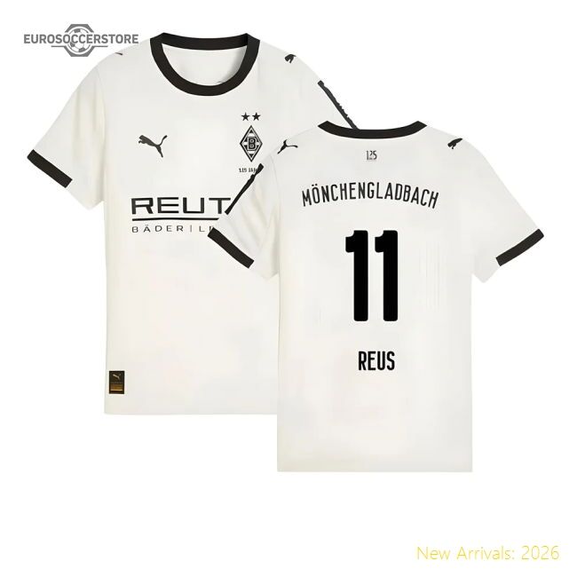2025-2026 Borussia Mgb Home Shirt (kids) (reus 11) - Fan Favorite