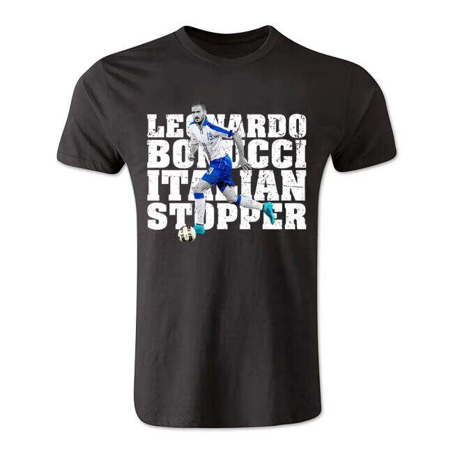 Leonardo Bonucci Italian Stopper T-Shirt (Black) - Kids
