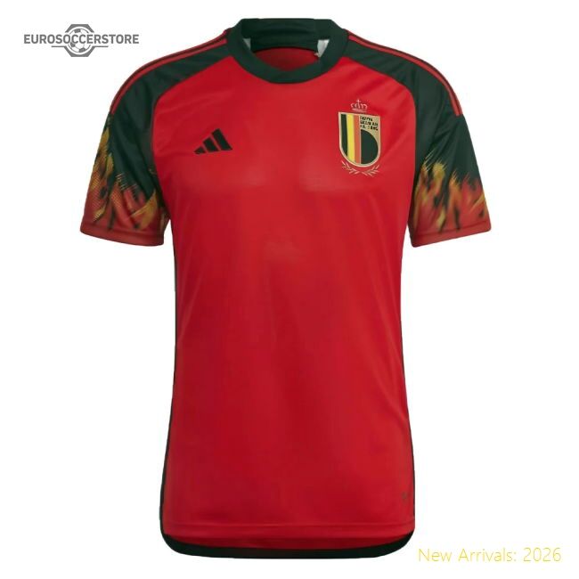 Belgium 2022-2023 Authentic Home Shirt (bel) Sleek Temperature-control