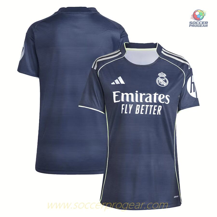 Real Madrid 2025-26 Edition Away Women's Edition's Soccer Jersey