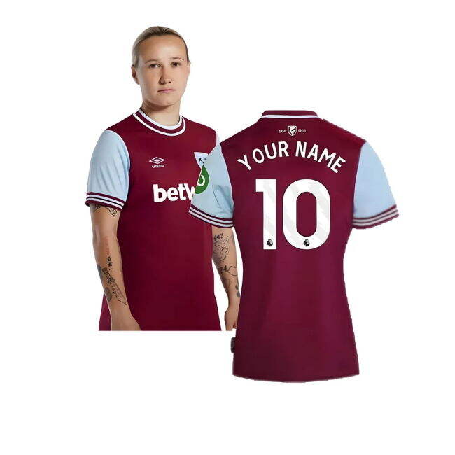 Home Shirt for West Ham 2024-2025 (Ladies
