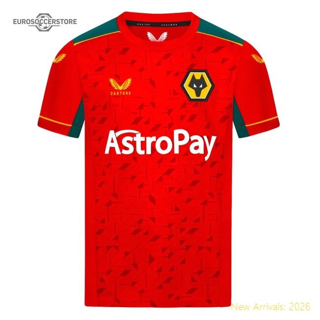 2023-2024 Wolves Away Shirt - Kids - Budget-friendly - Match Day Jersey