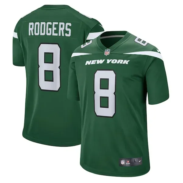 None Aaron Rodgers Game Jersey - Green | NFL Player Jersey | NFL Footb