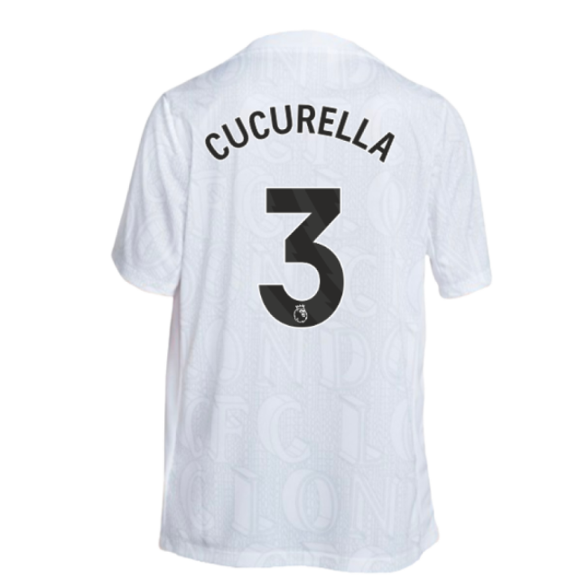 2025-20 Chelsea Authentic Home Soccer Jersey Cucurella 3 L M S
