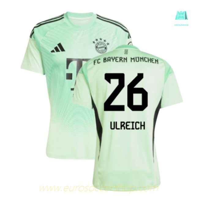 2025-2026 Bayern Munich Home Goalkeeper Shirt (Glory Mint) (Ulreich 26)