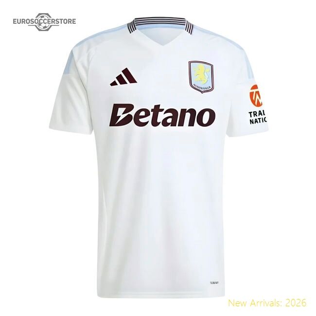Authentic 2024-2025 Aston Villa Away Shirt - Premium Quality Football