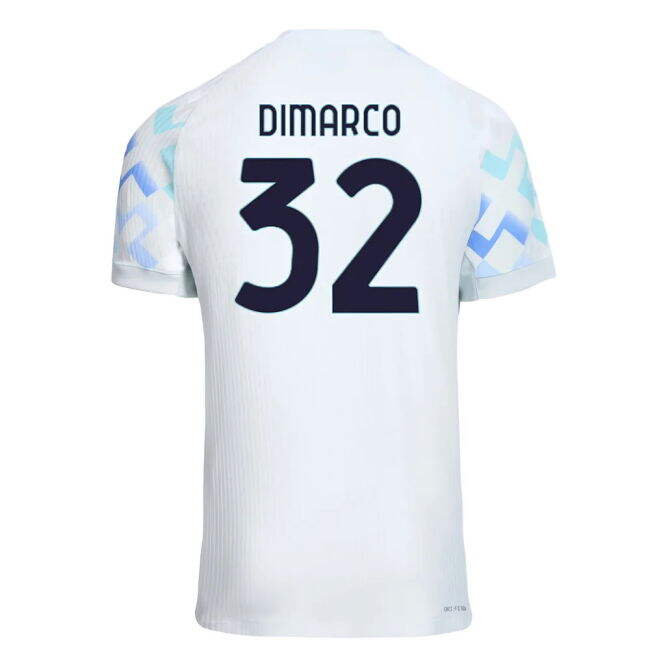 Authentic Replica Inter Milan Away Fan Shirt for Adults (Dimarco 32)