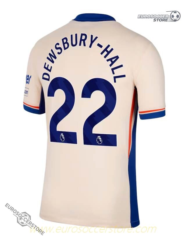 Chelsea 24-25 Season Away Version Jersey Featuring Dewsbury-Hall 22
