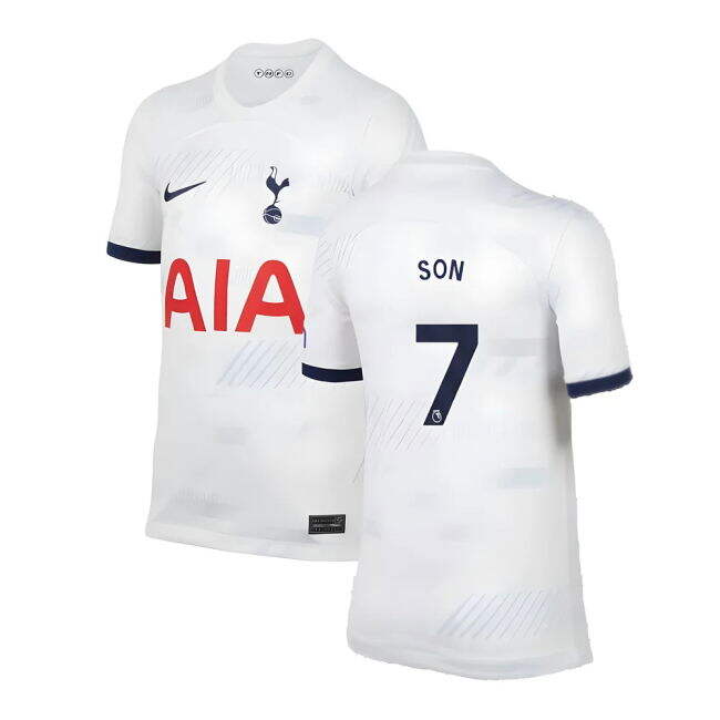 2023-2024 Tottenham Home Shirt (Kids) (Son 7) - premium