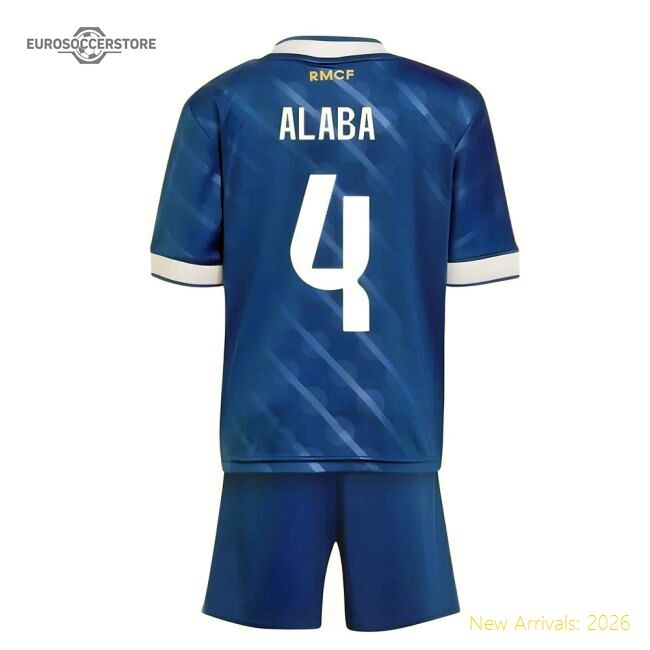 Elite 2025-2026 Real Madrid Third Youth Kit (alaba 4) - Concept Creation