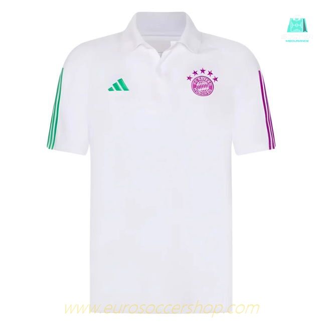 2023-2024 Bayern Munich Polo Shirt (White)
