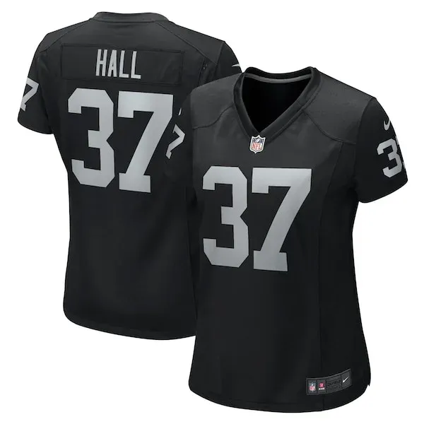 None Tyler Hall Game Jersey - Black | NFL Player Jersey | NFL Football